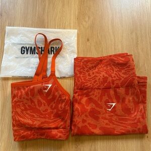 Gymshark Orange Adapt Set